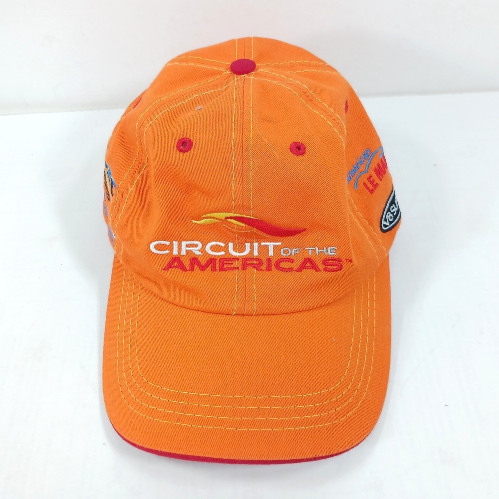 Circuit of the Americas COTA Orange Racing Hat F1 MotoGP WEC Austin TX Cap